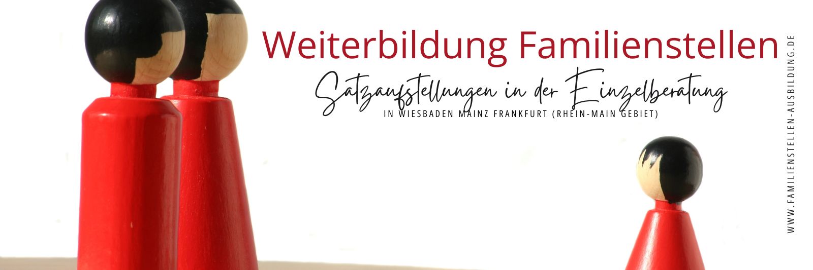 Ausbildung für Satzaufstellungen in der Einzelberatung verdeutlicht durch Figuren.